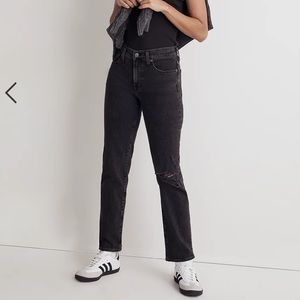 Madewell Perfect Vintage Straight Rosella Wash Size 27 NWT